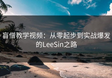 盲僧教学视频：从零起步到实战爆发的LeeSin之路
