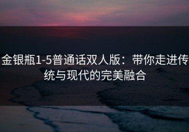 金银瓶1-5普通话双人版：带你走进传统与现代的完美融合